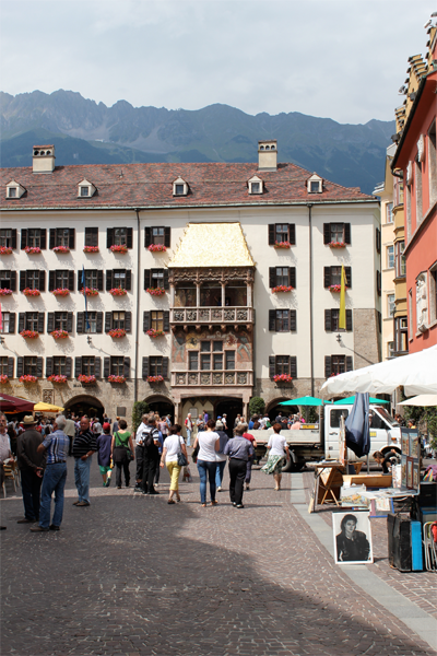 The Goldenes Dachl (Golden Roof) 