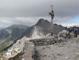 Cross on Hafelekarspitze