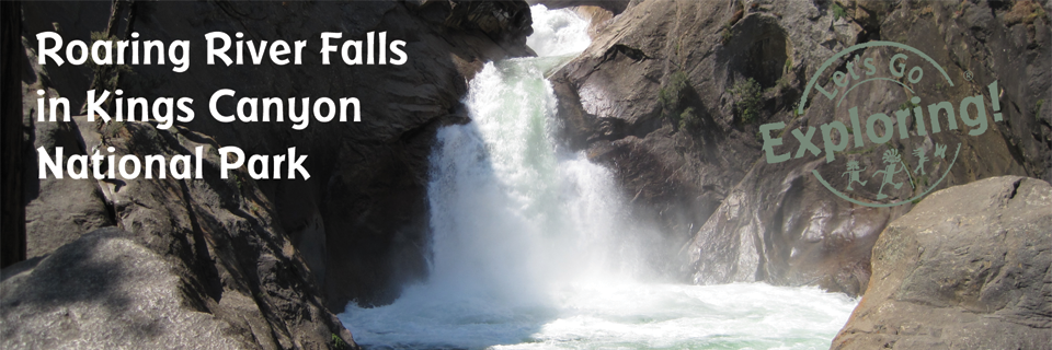 Roaring River Falls in Kings Canyon National Park
