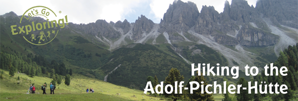 Hiking to the Adolf-Pichler-Hütte